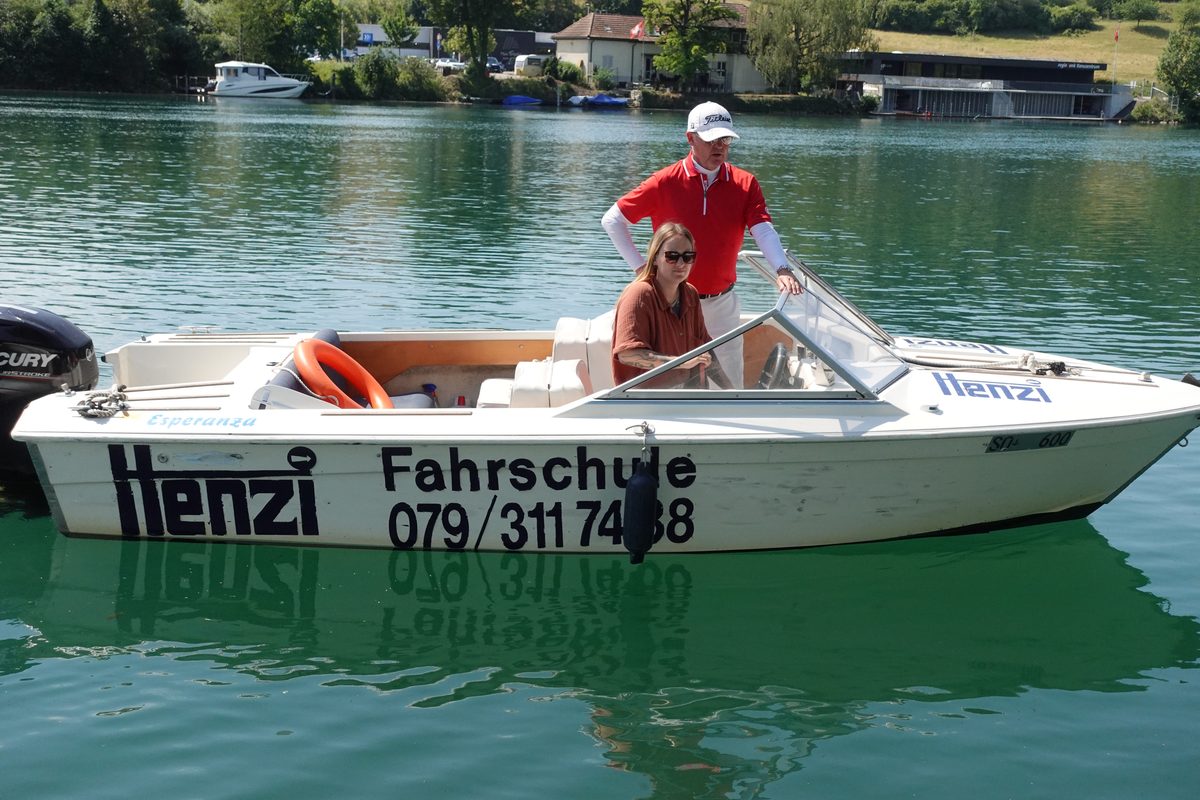 Bootfahrstunde