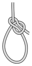 Knotendiagramm: Palstek