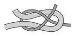 Knotendiagramm: Einfacher Schotstek