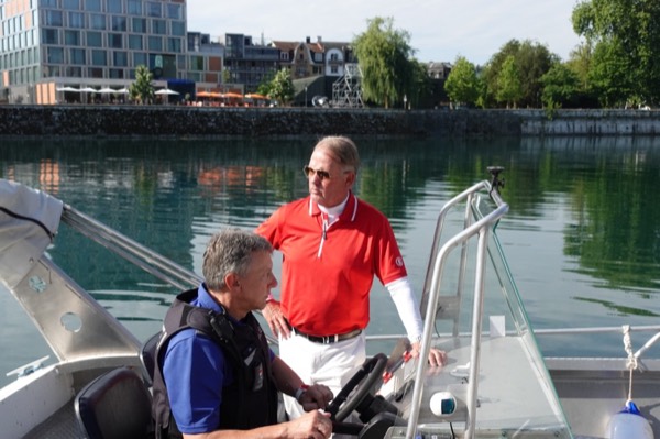 Motorboot-Schulung der Polizei Solothurn 1