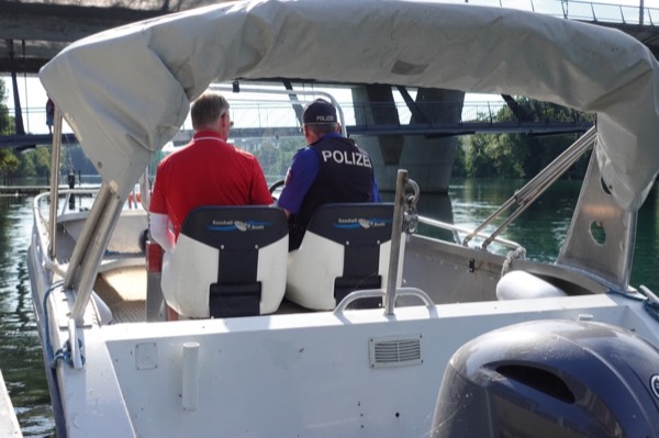 Motorboot-Schulung der Polizei Solothurn 2