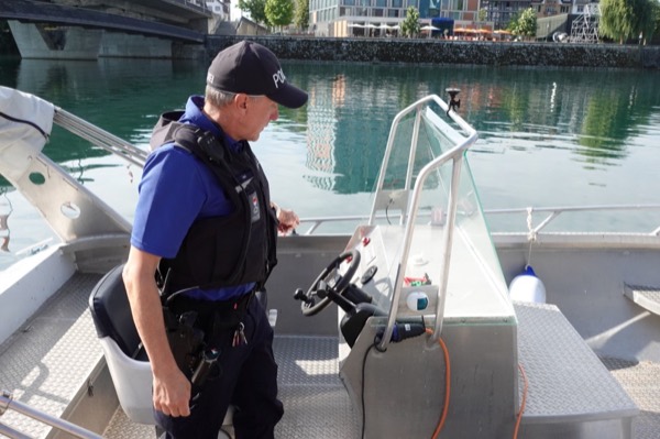 Motorboot-Schulung der Polizei Solothurn 4